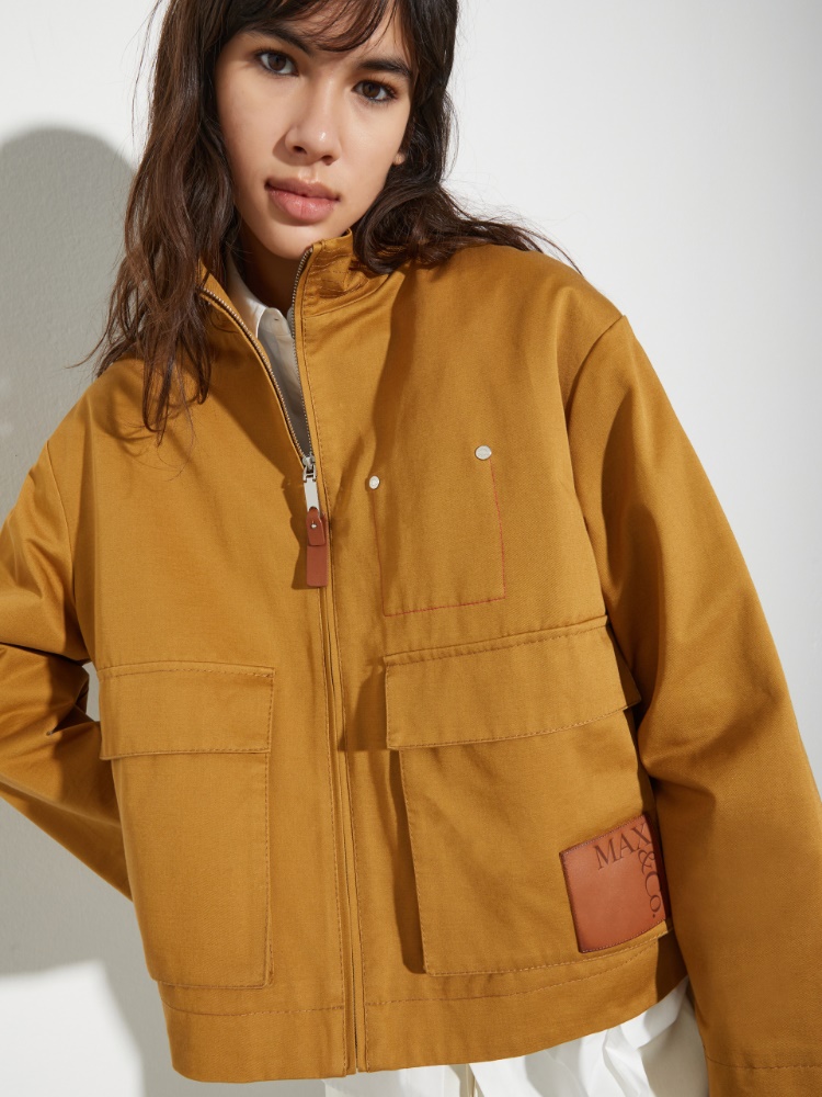 Cotton-gabardine jacket - MAX&Co. - 4