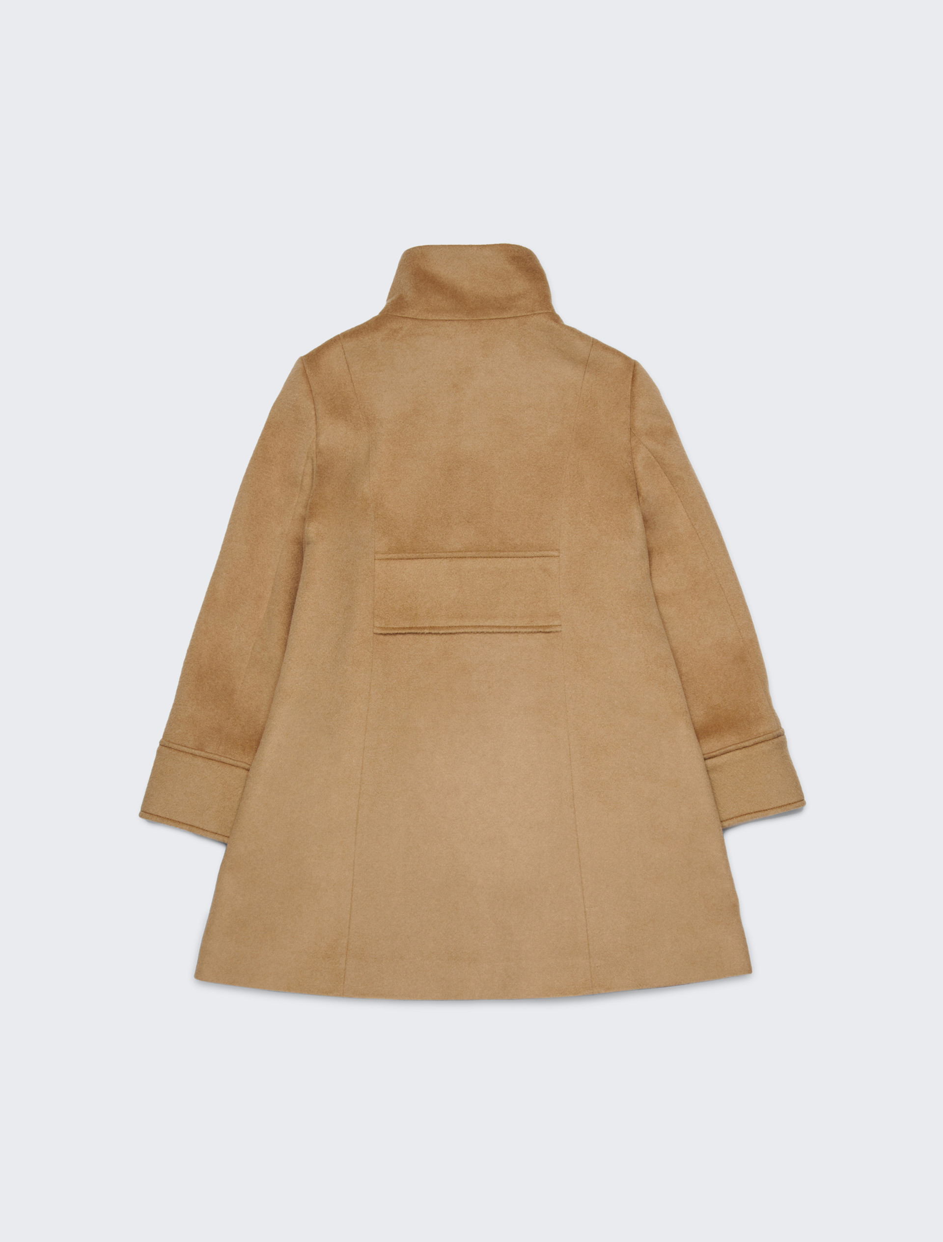 A-shape wool-blend long coat KID - BEIGE - MAX&Co. - 2