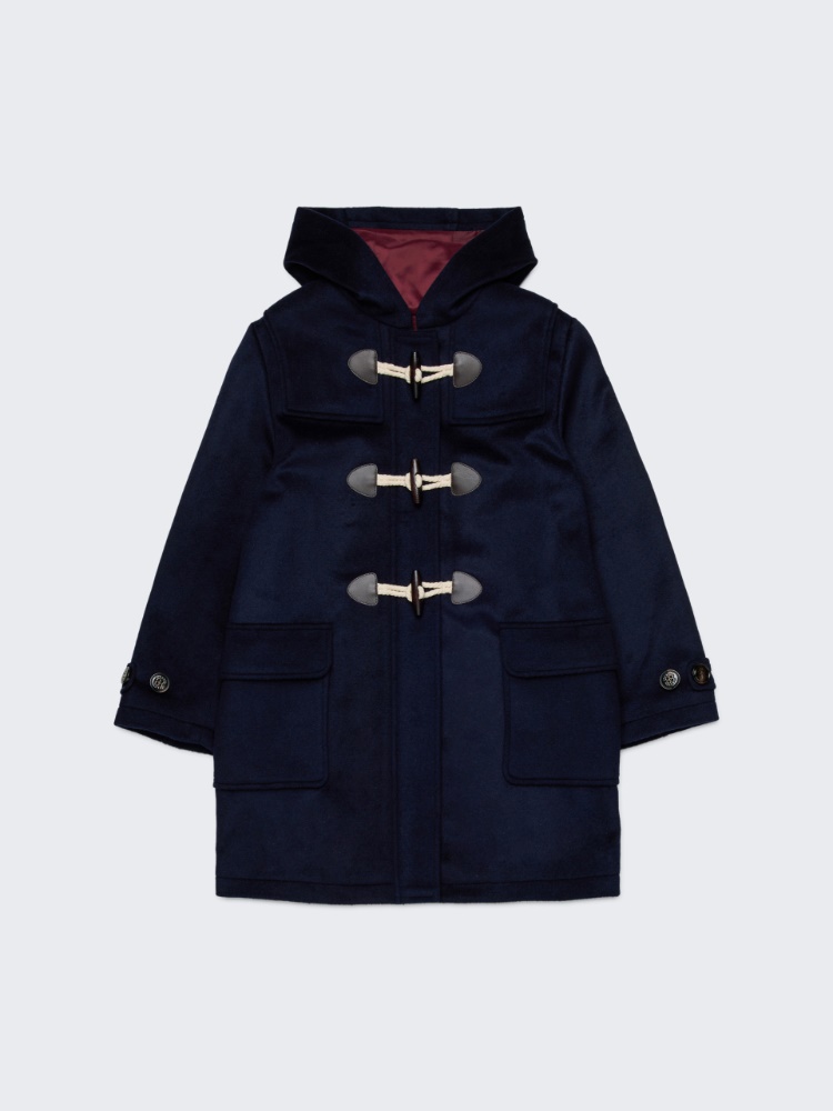 Wool blend duffle coat KID - LIGHT BLUE - MAX&Co.