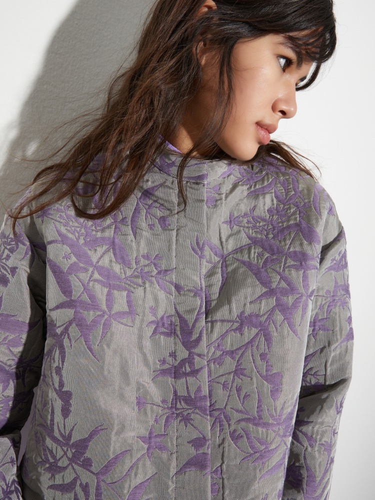 Floral matelassé jacquard jacket - MAX&Co. - 3