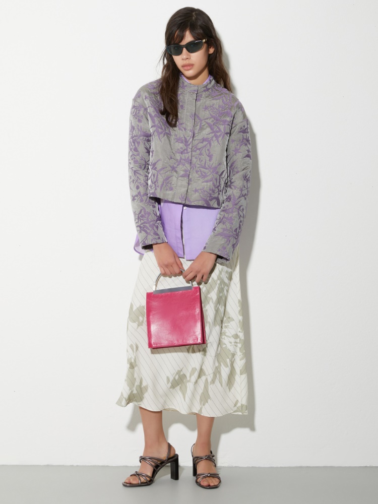 Floral matelassé jacquard jacket - MAX&Co. - 4