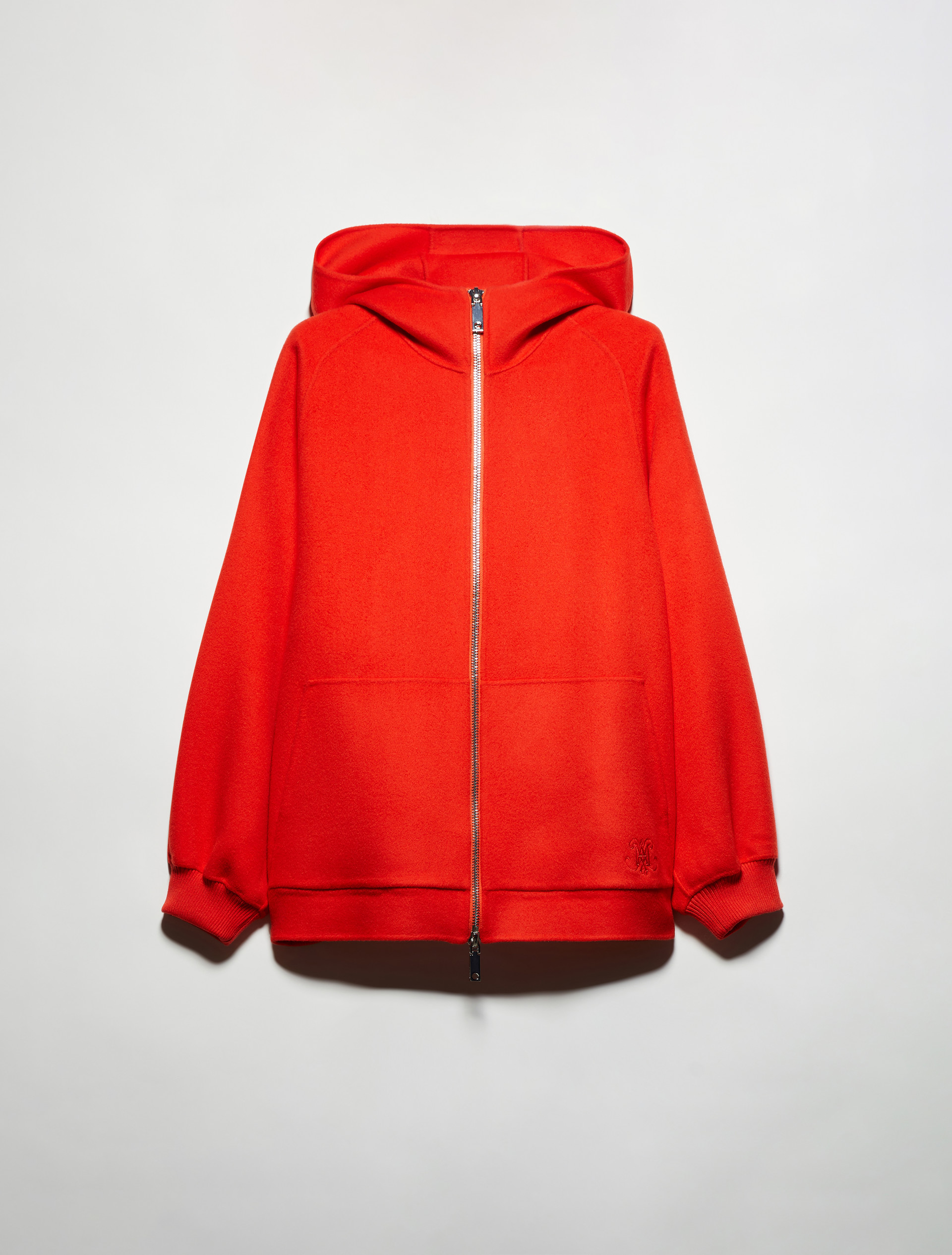 Hooded wool and cashmere jacket, orange | MAX&Co. Hooded wool and cashmere jacket - ORANGE - MAX&Co. - 5