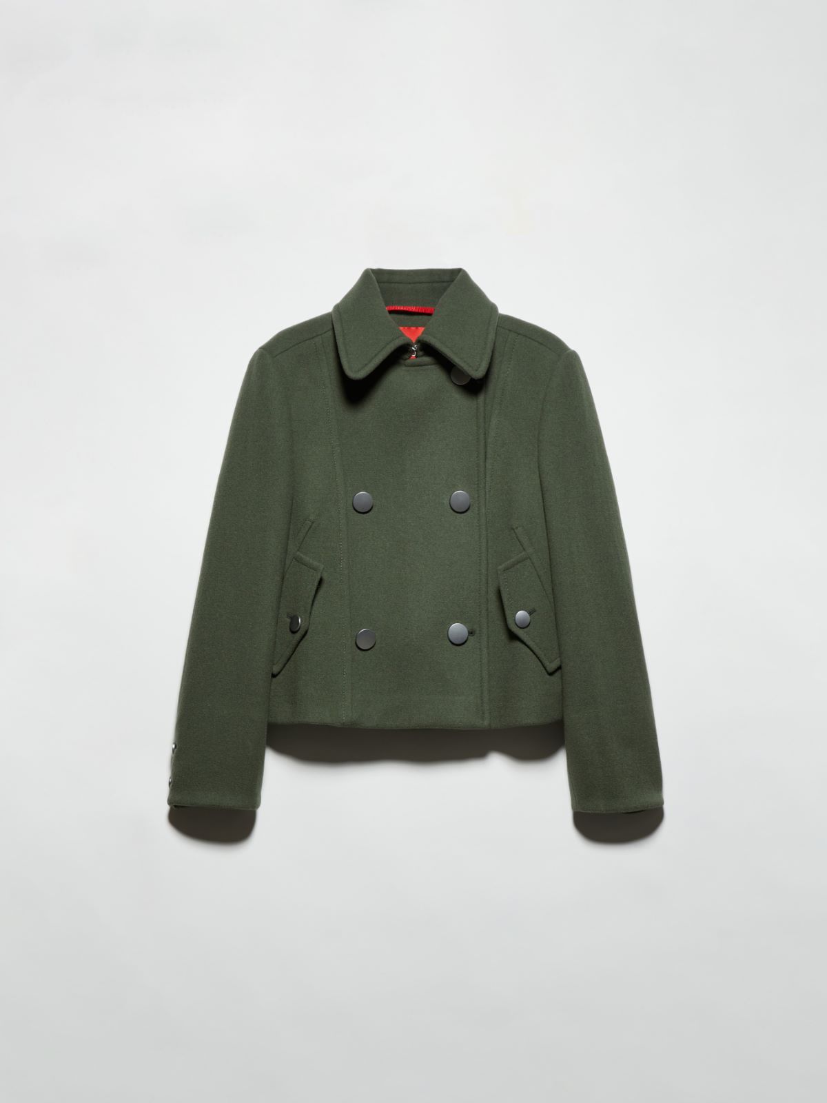 Caban en laine double - VERT - MAX&Co. - 5