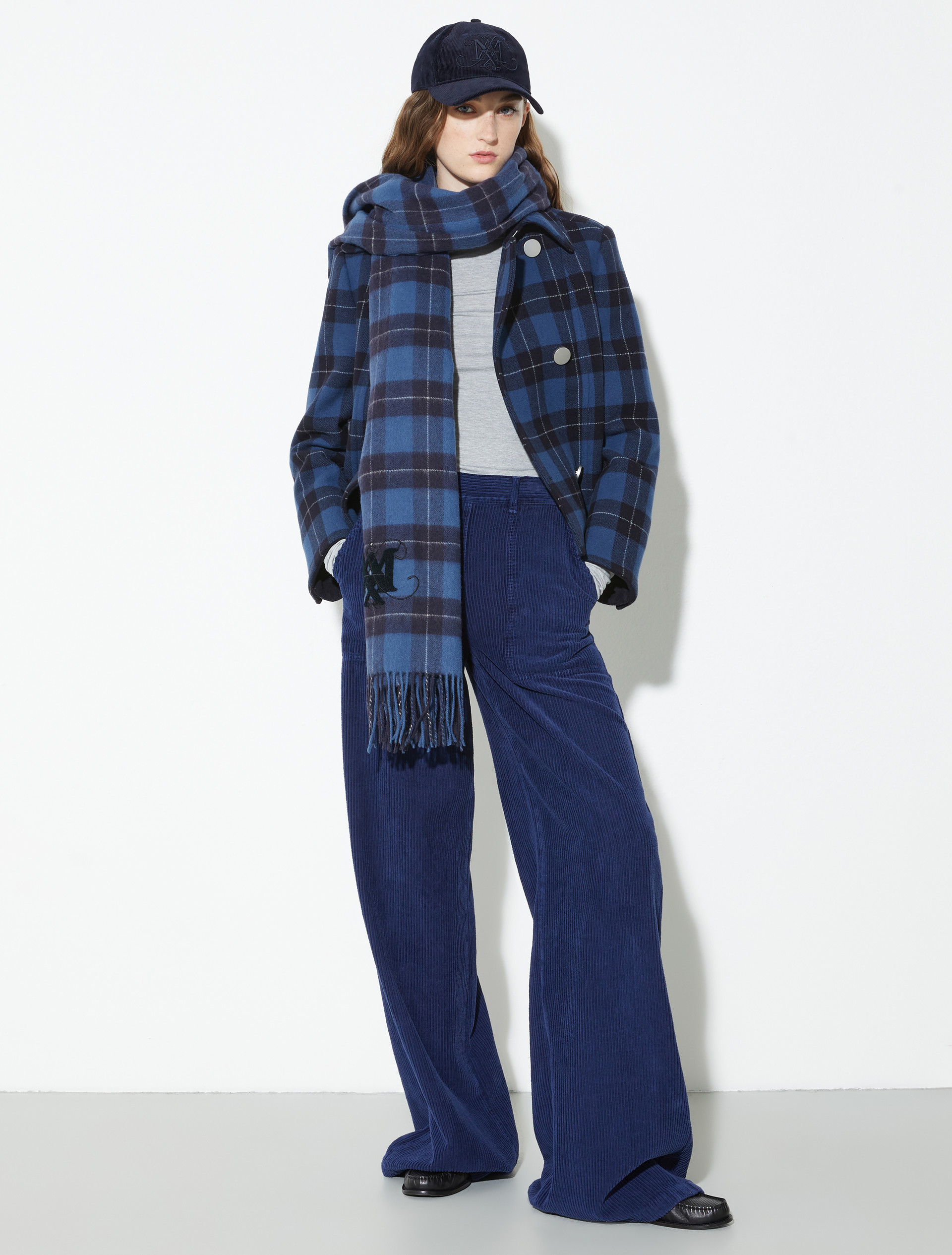 Double-woven wool pea coat, navy | MAX&Co. Double-woven wool pea coat - NAVY - MAX&Co. - 4