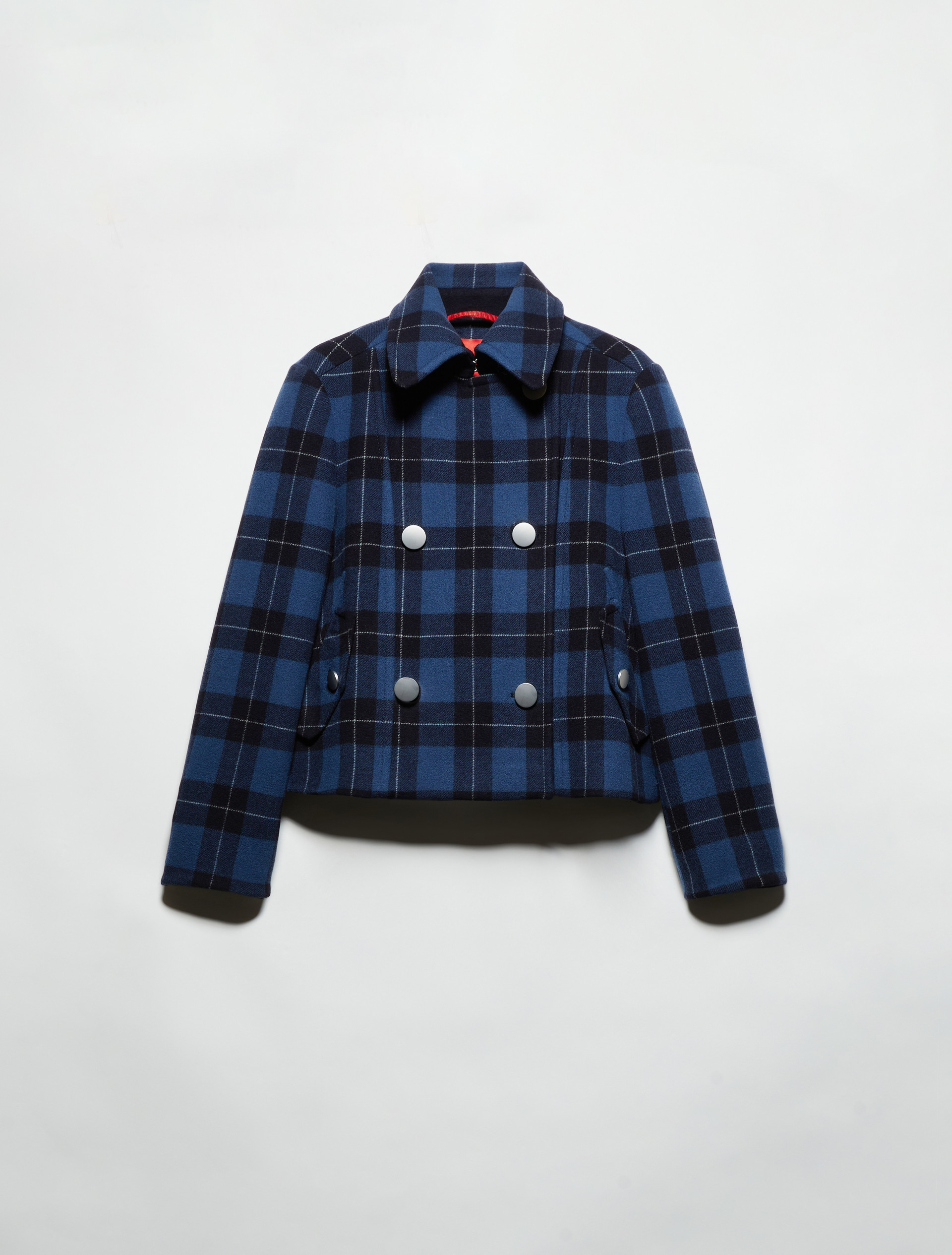 Double-woven wool pea coat, navy | MAX&Co. Double-woven wool pea coat - NAVY - MAX&Co. - 5