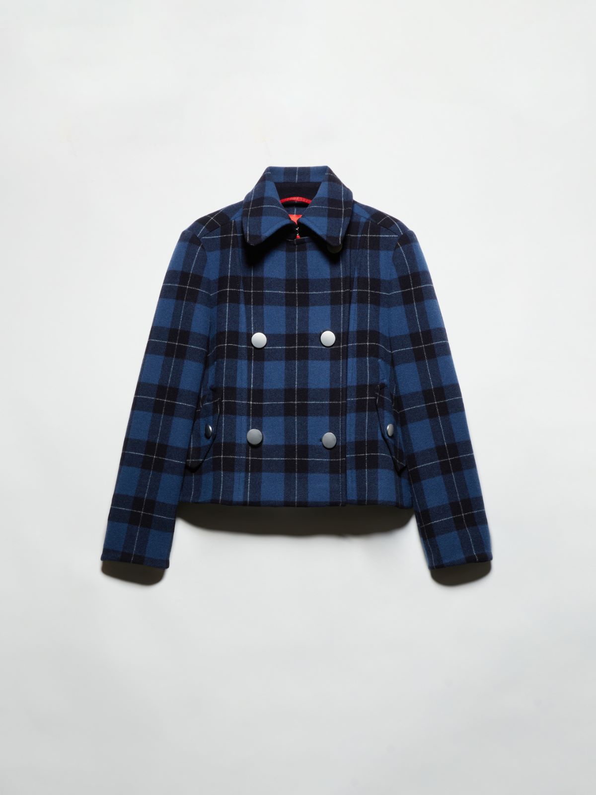 Double-woven wool pea coat - NAVY - MAX&Co. - 5