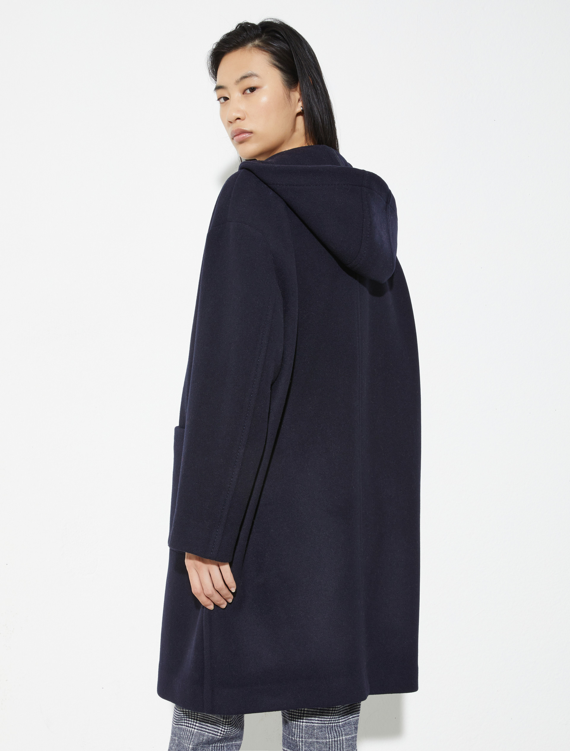 Wool-blend duffle coat - NAVY - MAX&Co. - 2