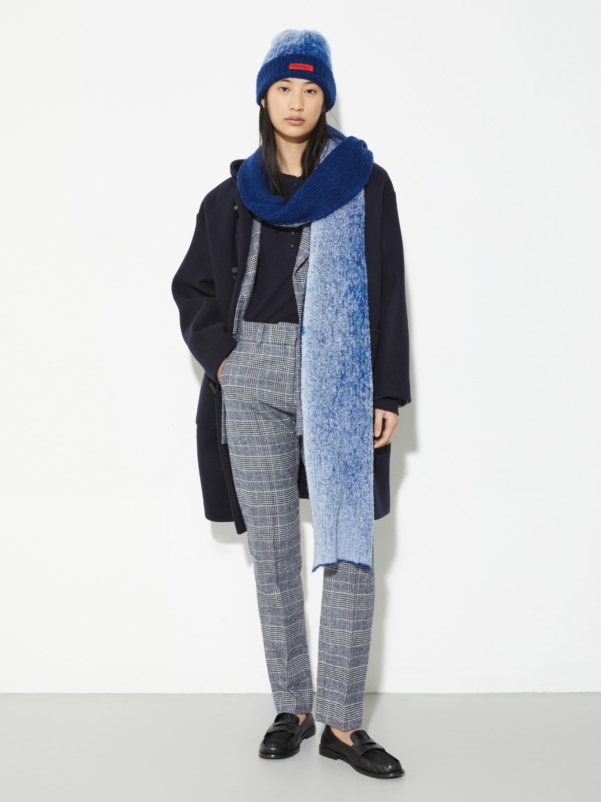 Wool-blend duffle coat - NAVY - MAX&Co. - 4