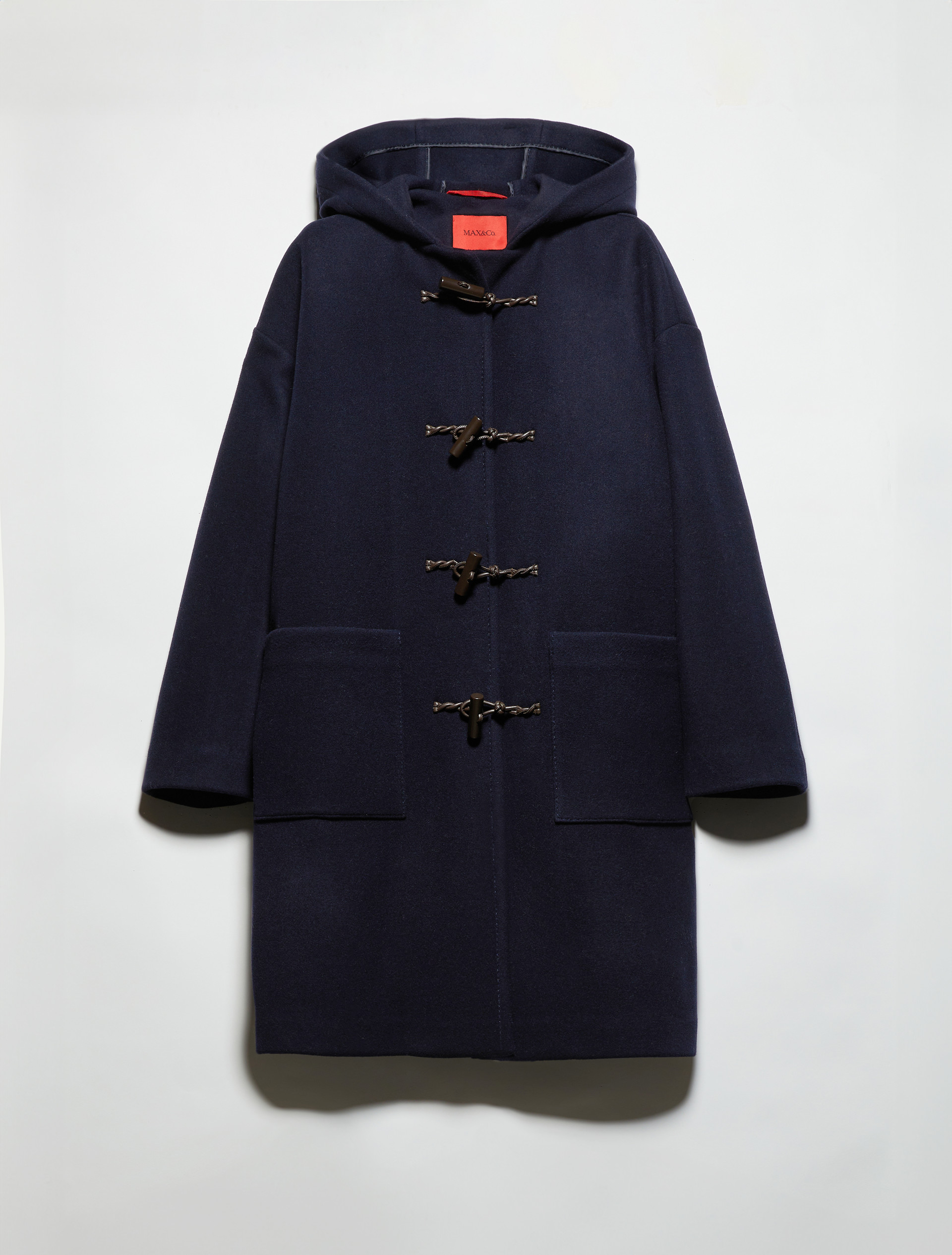 Wool-blend duffle coat - NAVY - MAX&Co. - 5