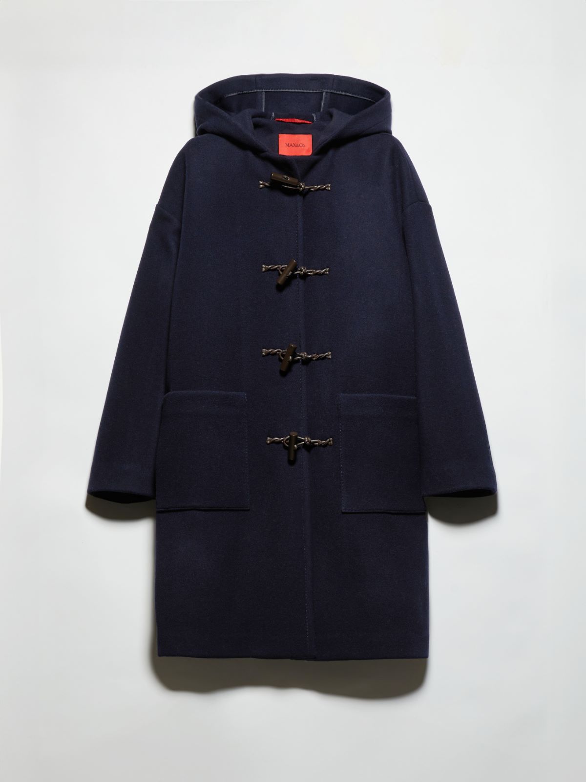 Wool-blend duffle coat - NAVY - MAX&Co. - 5