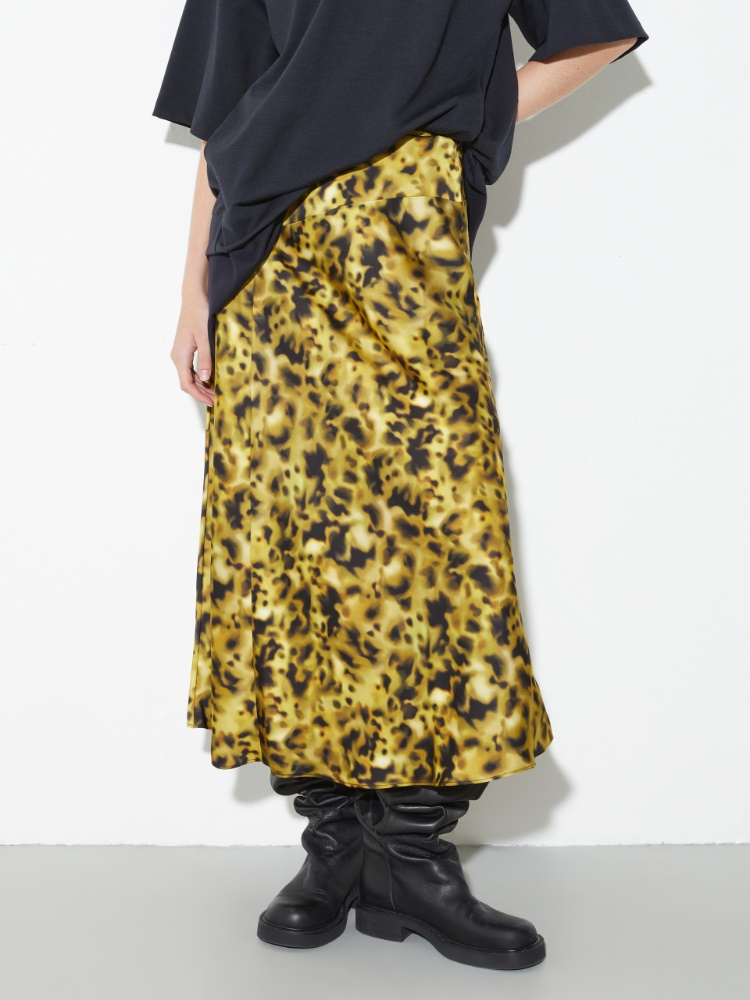 Midirock aus fließendem Satin - MAX&Co.