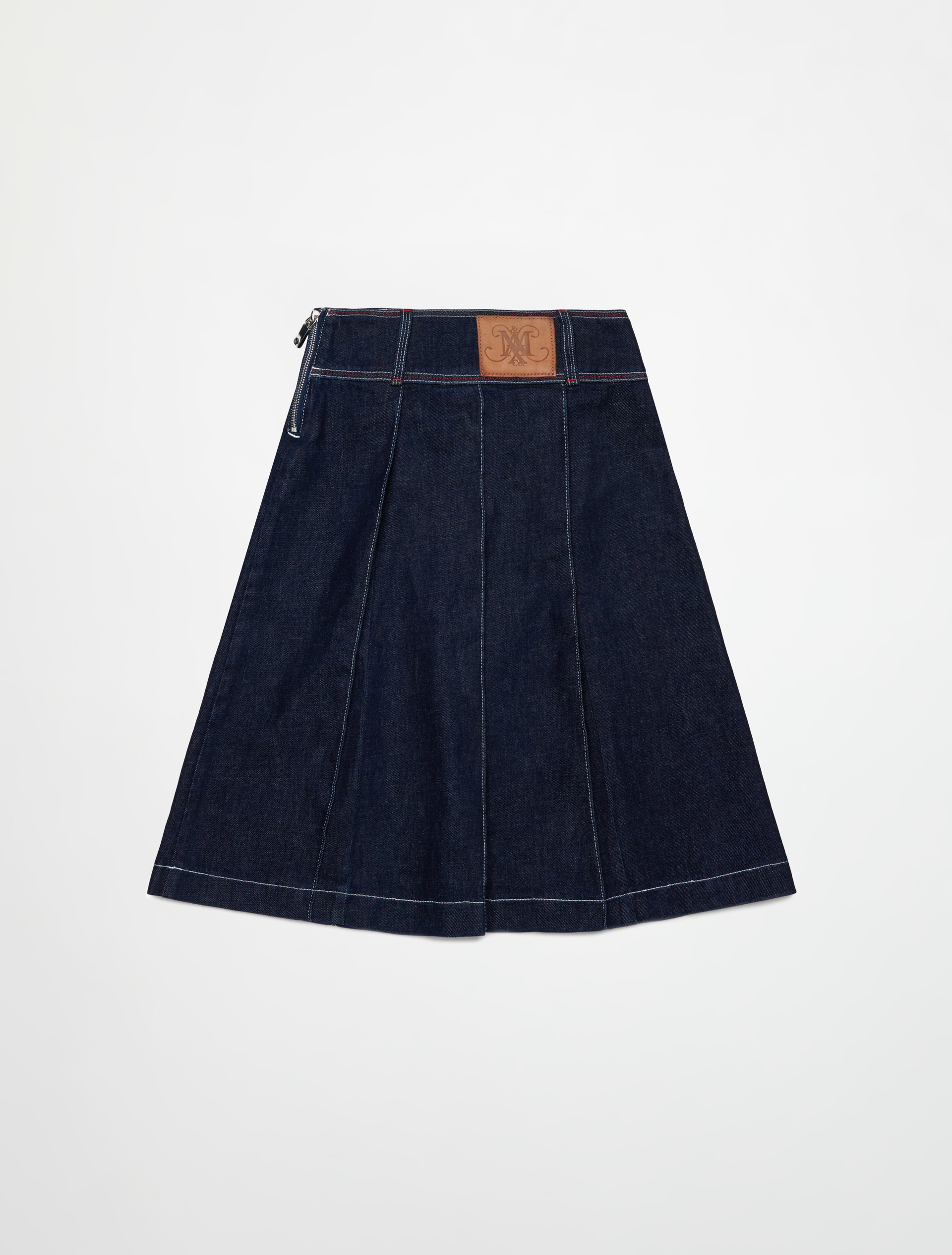 Dark denim midi skirt KID, blue jeans | MAX&Co. Dark denim midi skirt KID - BLUE JEANS - MAX&Co. - 2