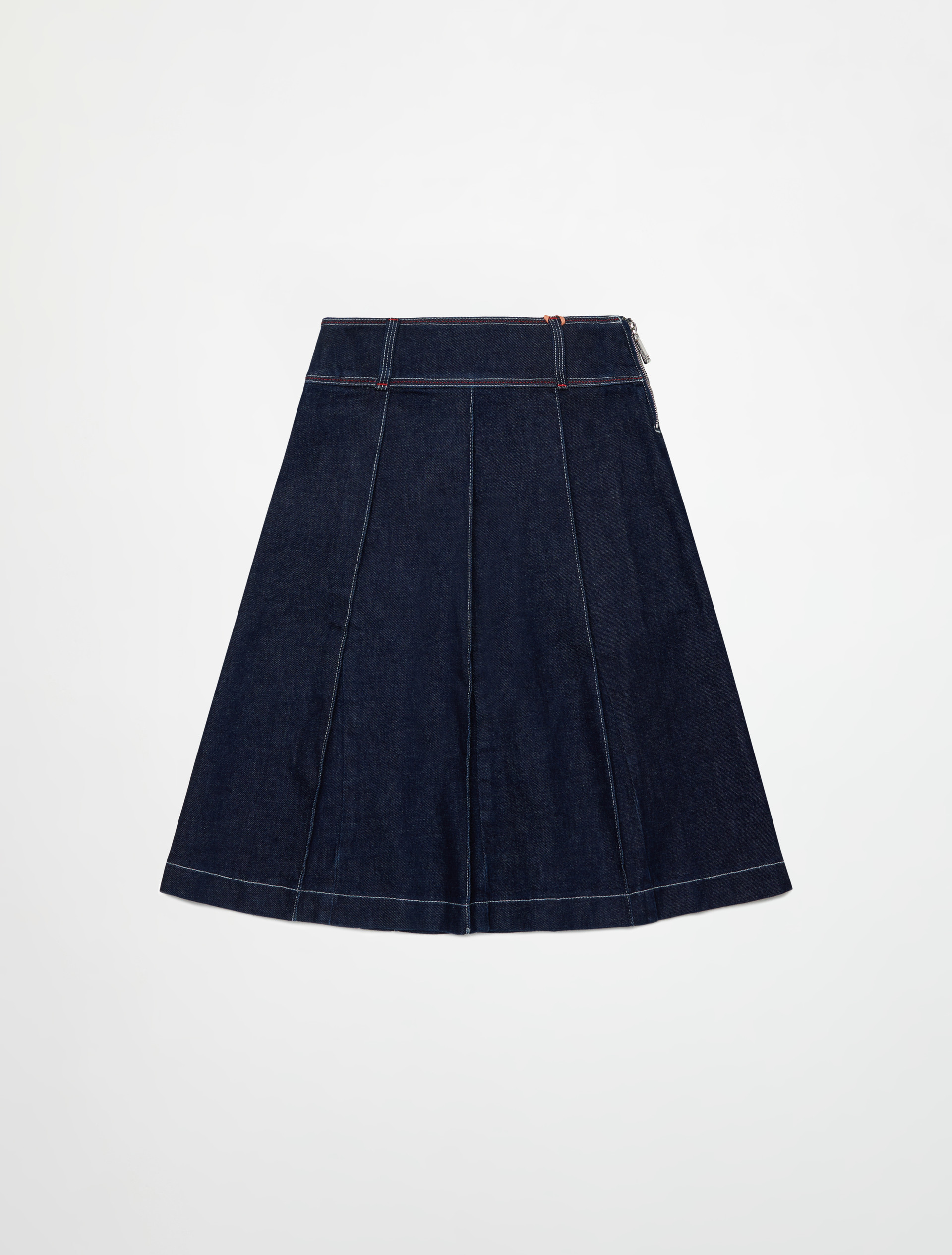 Dark denim midi skirt KID, blue jeans | MAX&Co. Dark denim midi skirt KID - BLUE JEANS - MAX&Co. - 3