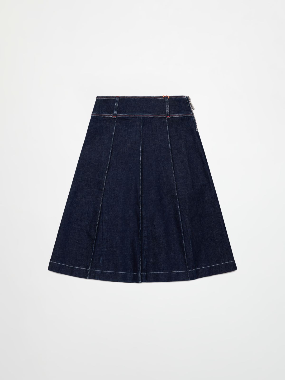 Dark denim midi skirt KID - BLUE JEANS - MAX&Co. - 3