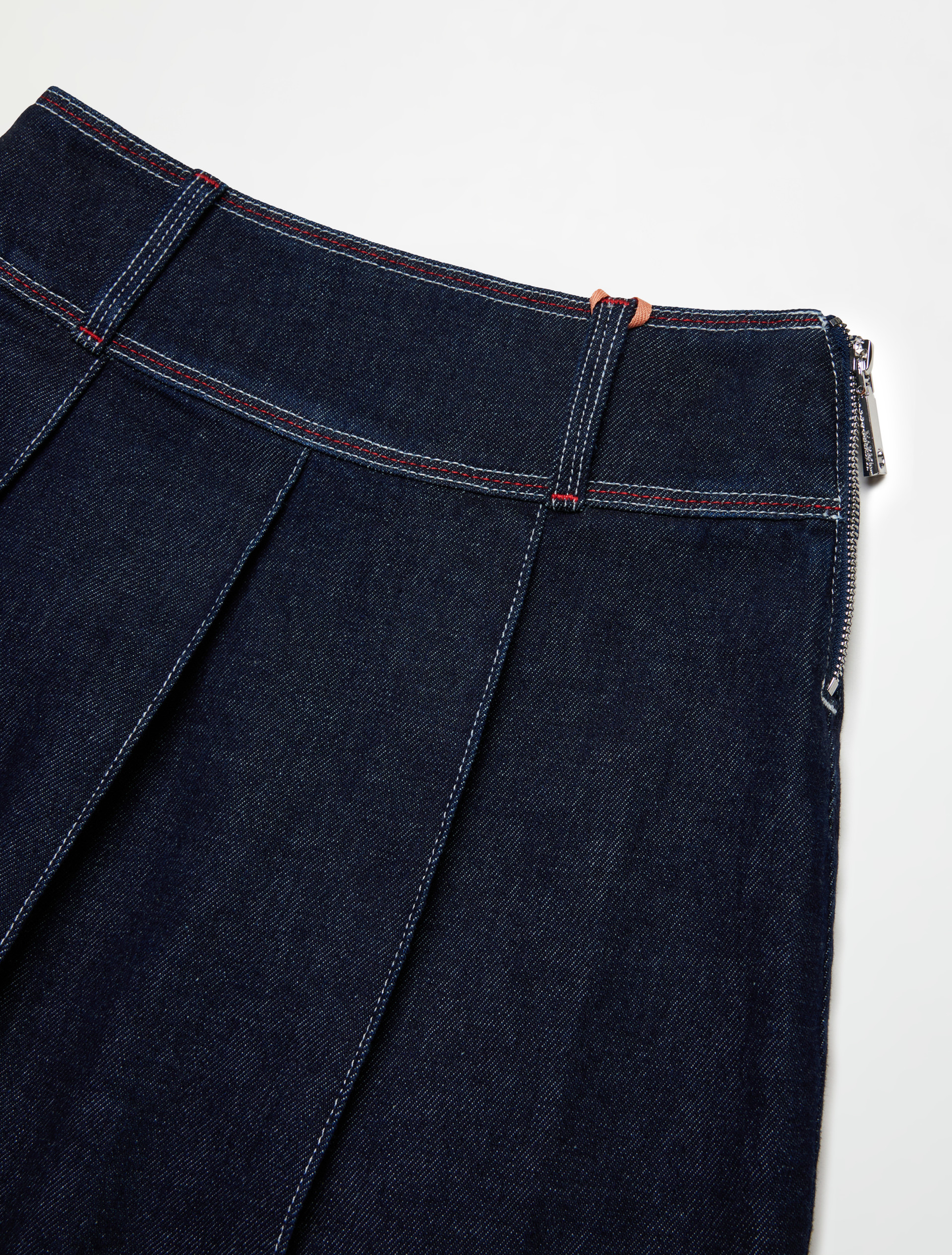 Dark denim midi skirt KID, blue jeans | MAX&Co. Dark denim midi skirt KID - BLUE JEANS - MAX&Co.