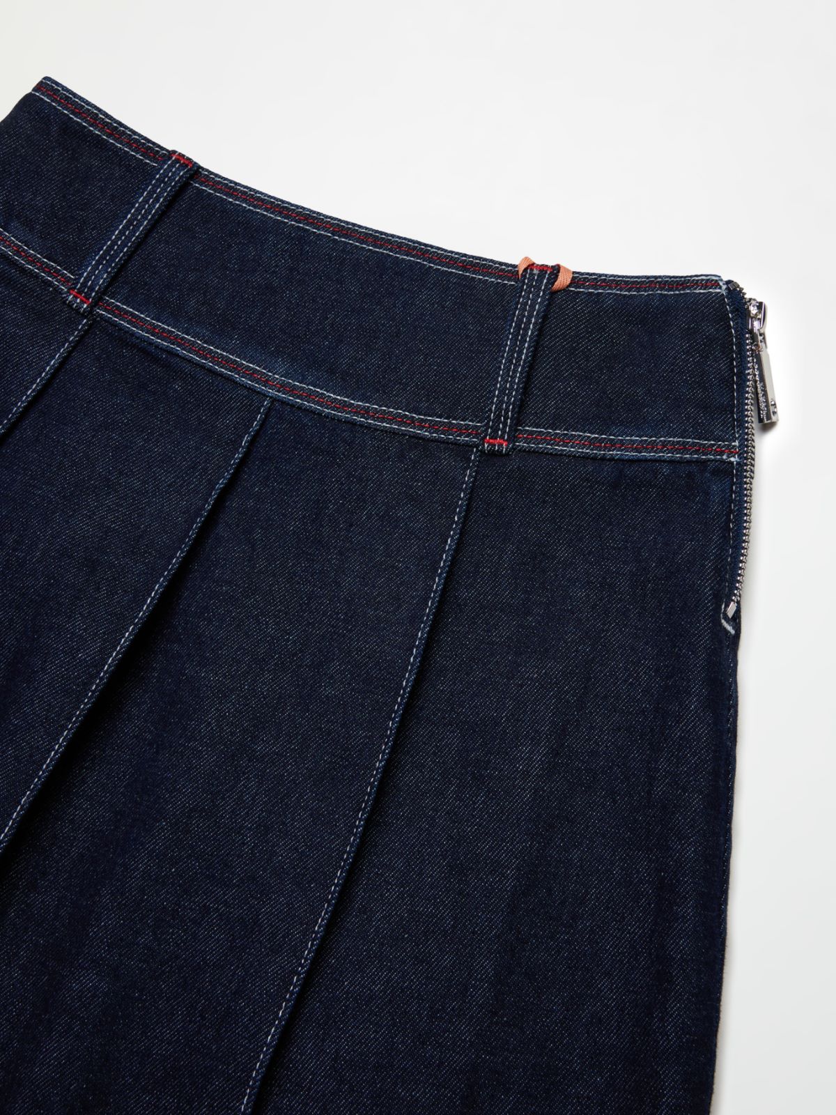 Dark denim midi skirt KID - BLUE JEANS - MAX&Co.