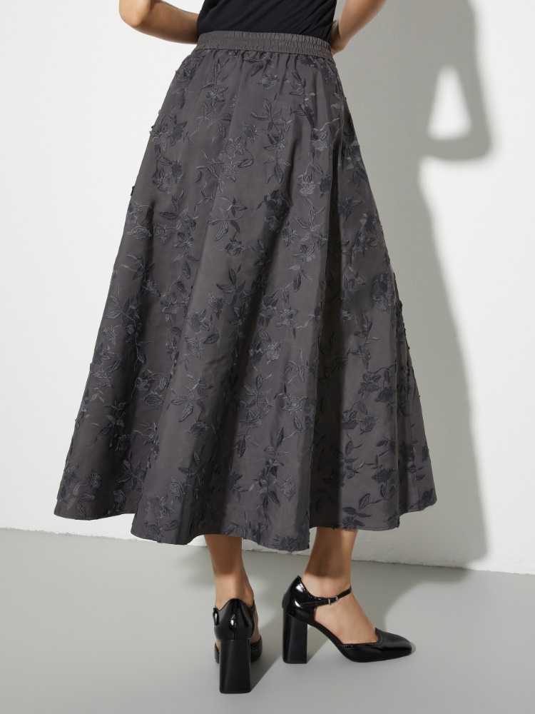 Embroidered taffeta skirt - MAX&Co. - 2