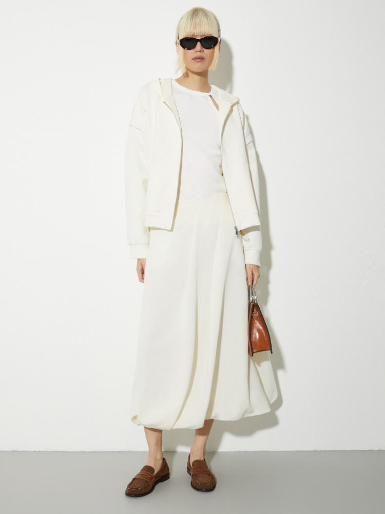 Midi-Ballonrock aus Canvas - MAX&Co. - 4