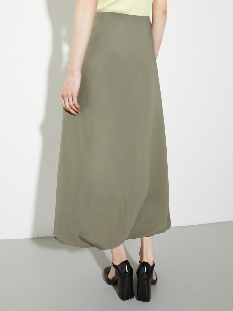 Midi-Ballonrock aus Canvas - MAX&Co. - 2