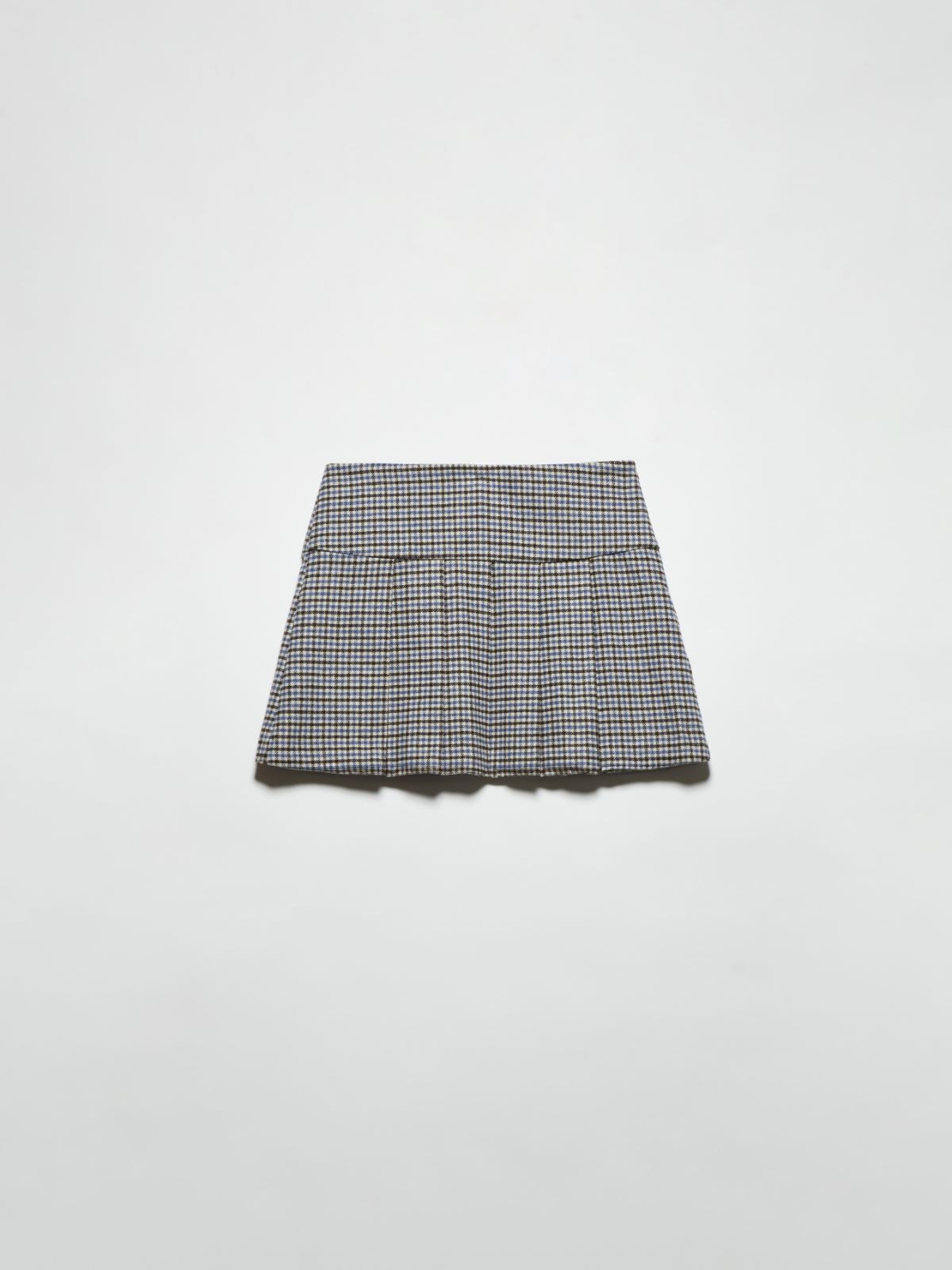 Minirock aus Flanell - BRAUN - MAX&Co. - 5