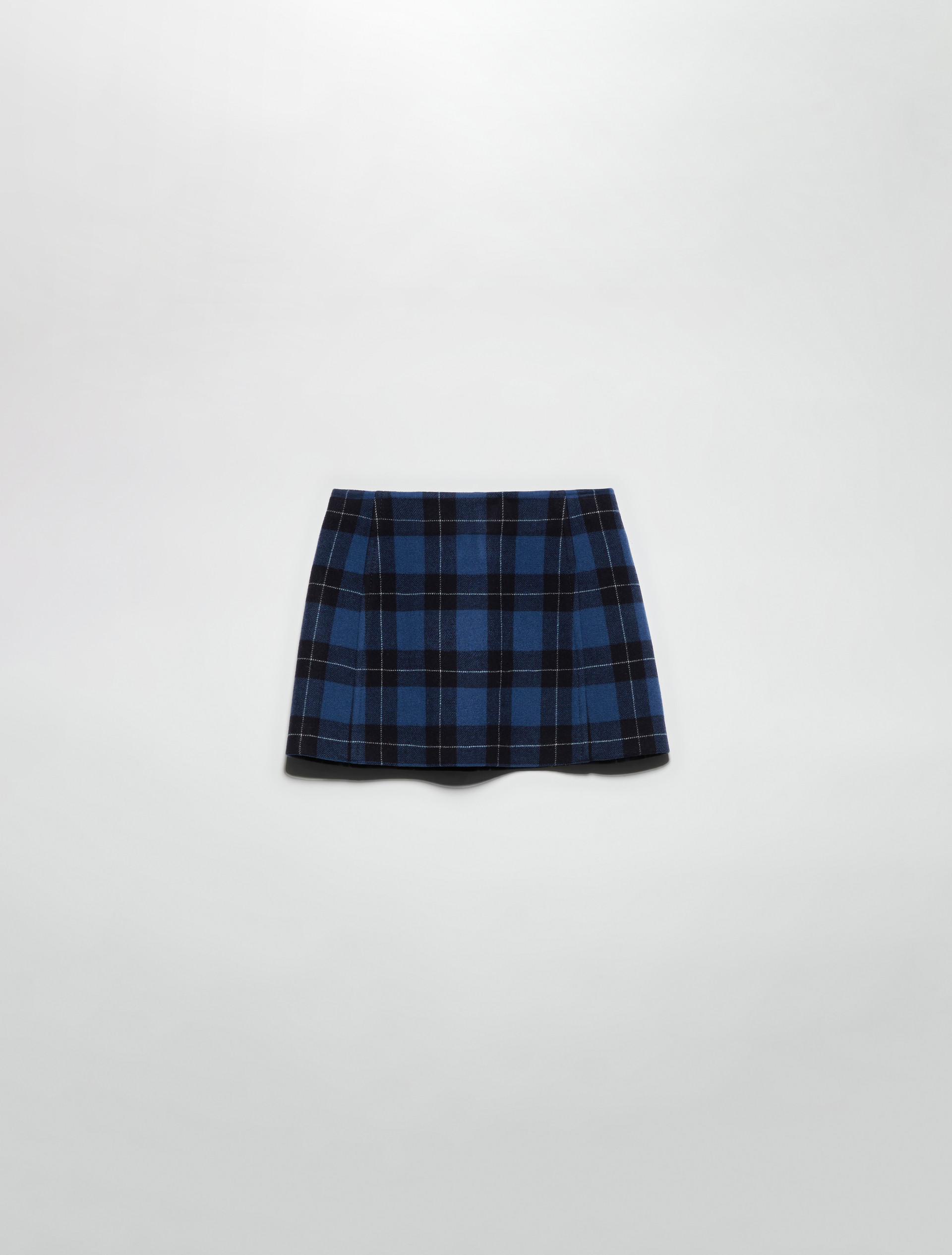 Wool-blend mini skirt, navy | MAX&Co. Wool-blend mini skirt - NAVY - MAX&Co. - 5