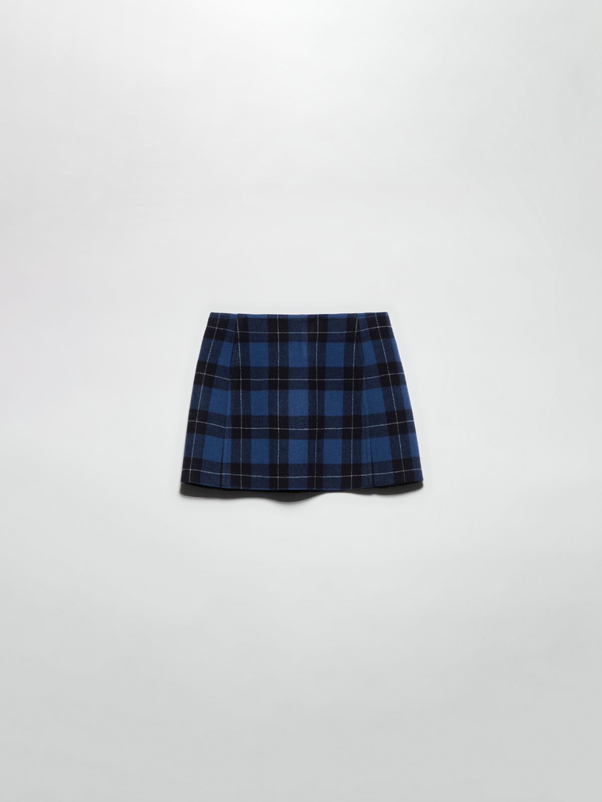 Wool-blend mini skirt - NAVY - MAX&Co. - 5