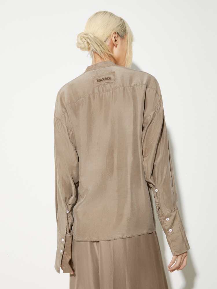 Shades of Nature Seidenhemd - MAX&Co. - 2