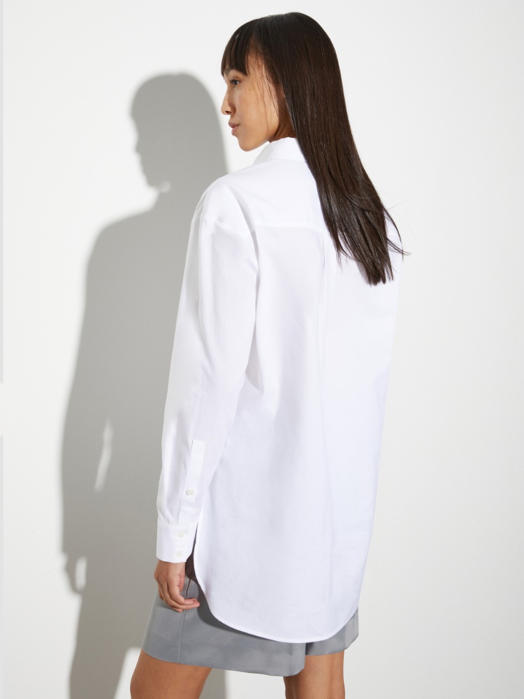 Besticktes Baumwollhemd - MAX&Co. - 2