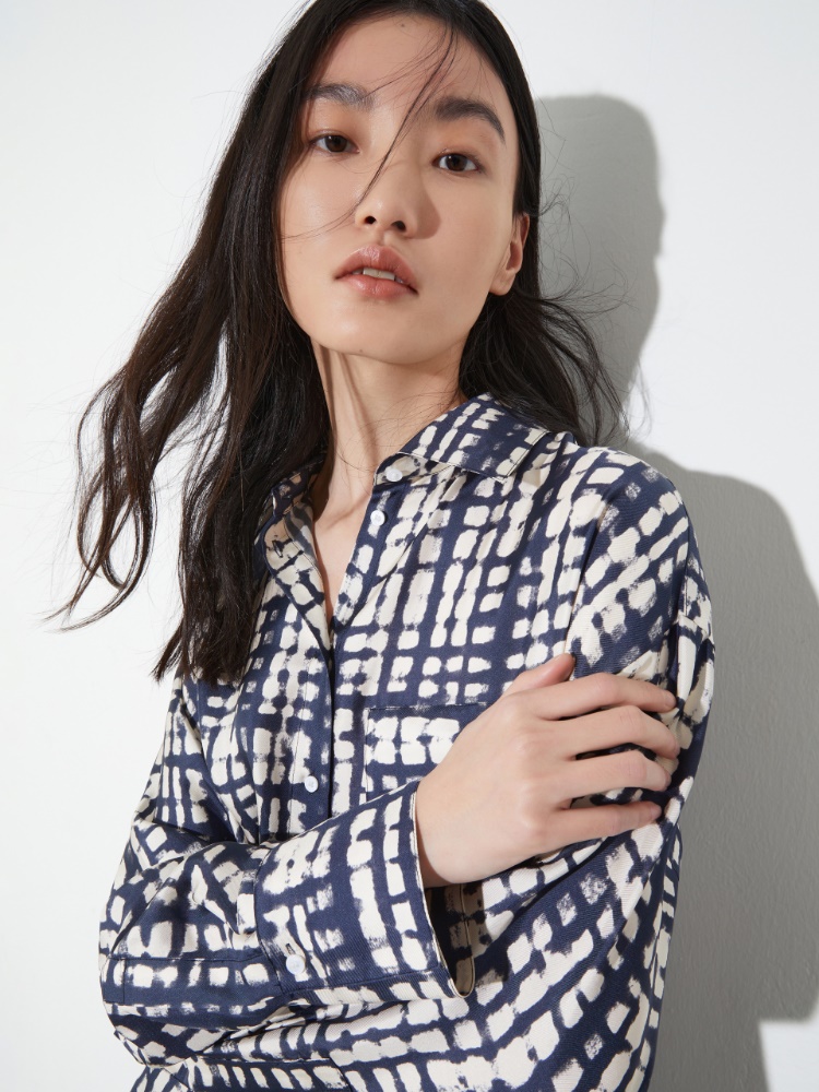 Hemdbluse aus Seidentwill - MAX&Co. - 3