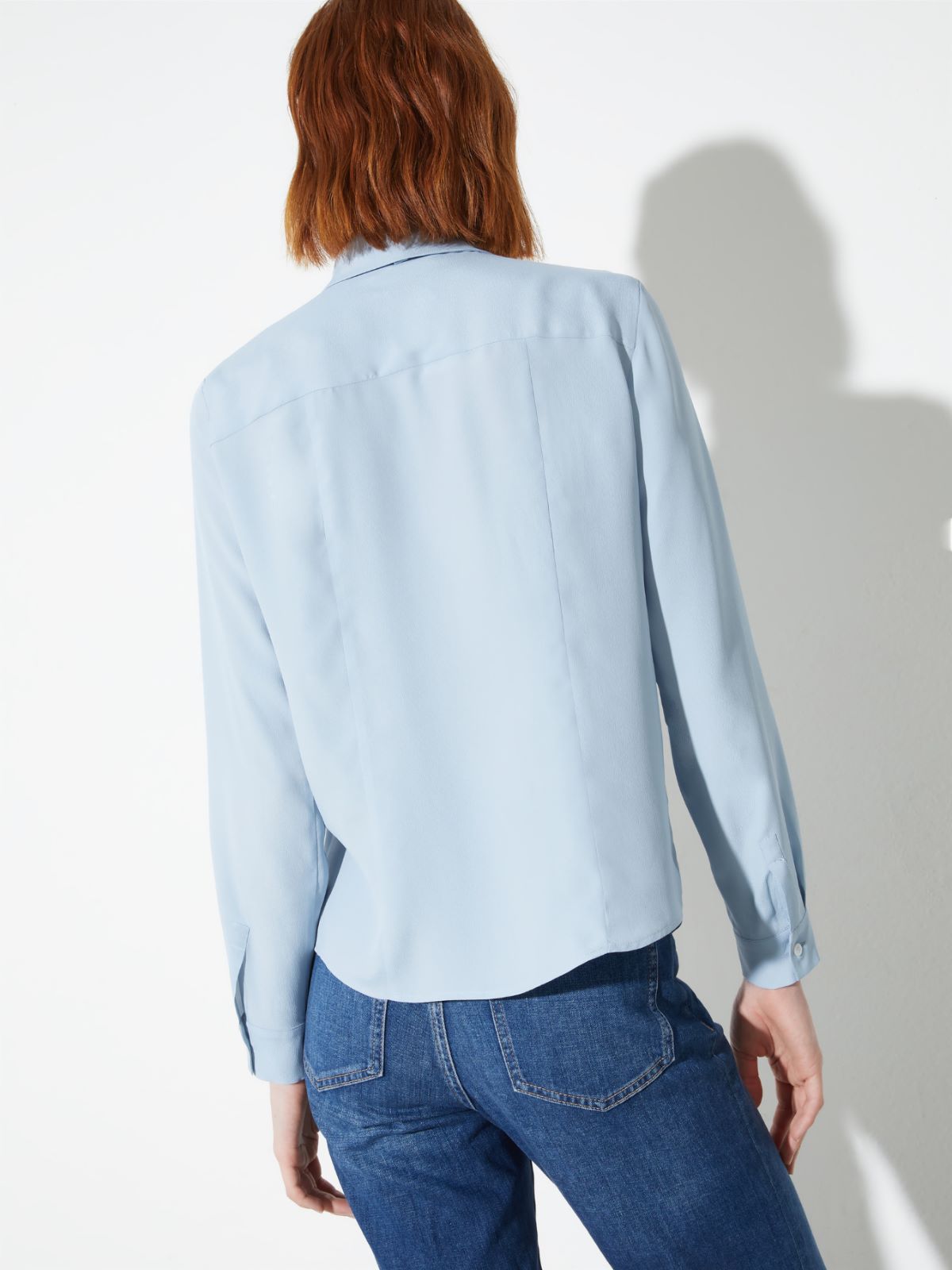 Camisa de crepé de China - CIELO - MAX&Co. - 2