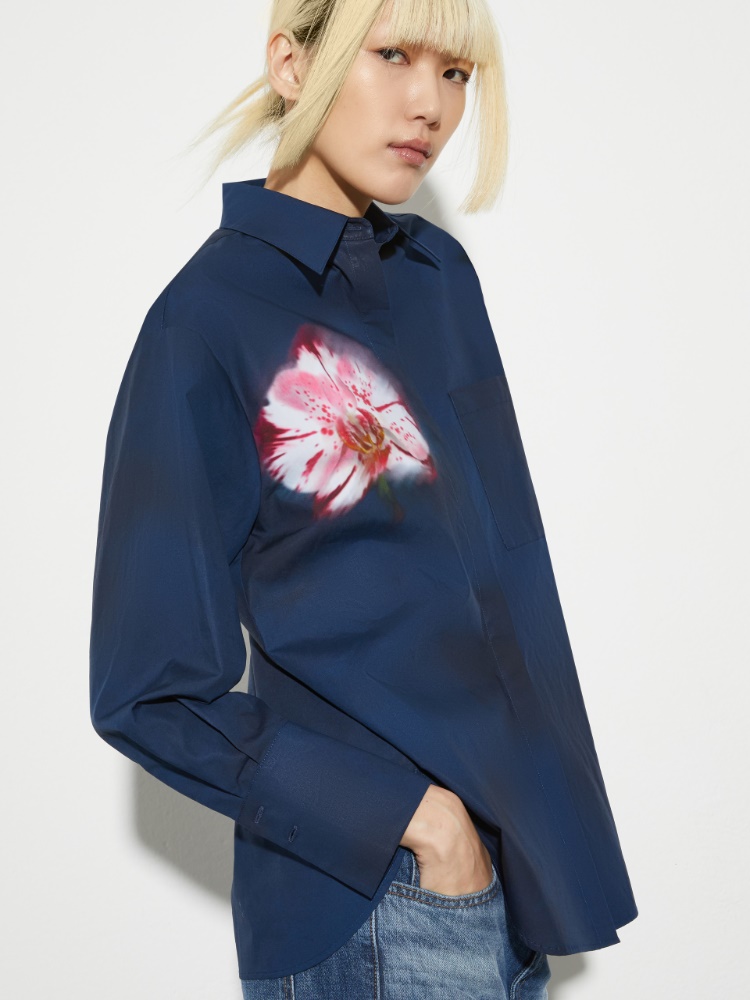 Oversize-Hemd aus Baumwollpopeline - MAX&Co. - 3