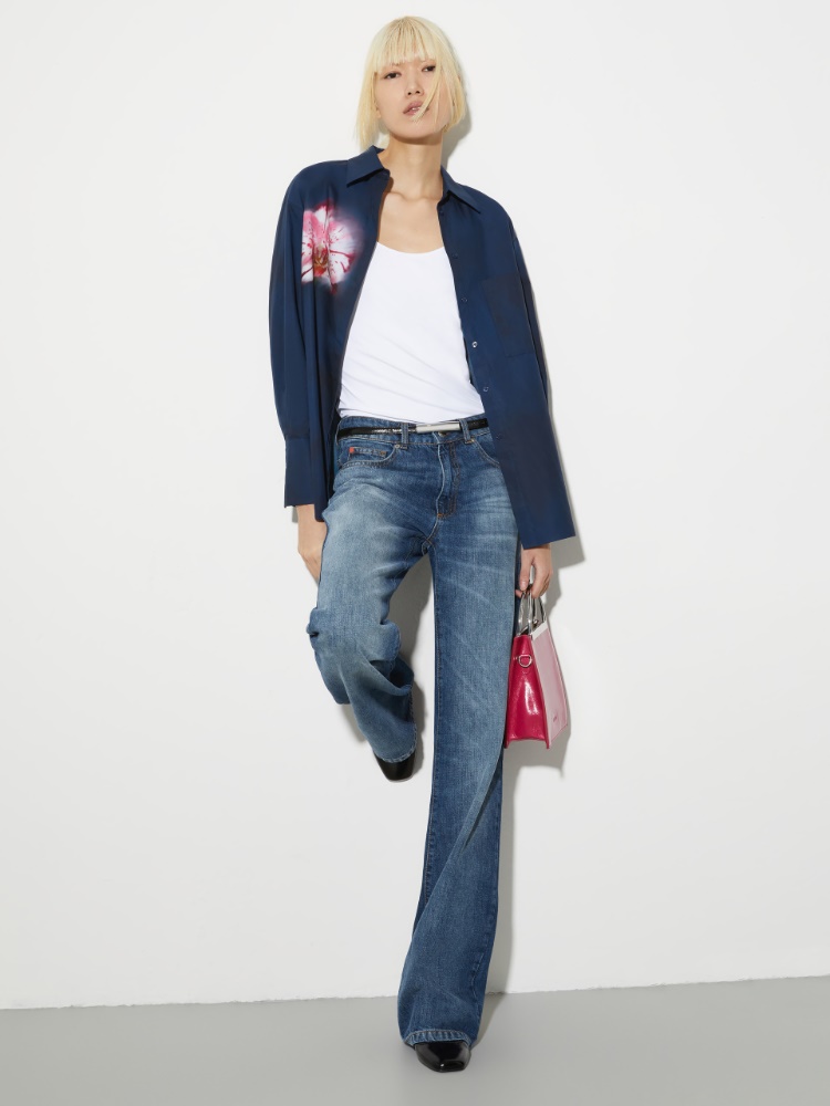 Oversize-Hemd aus Baumwollpopeline - MAX&Co. - 4