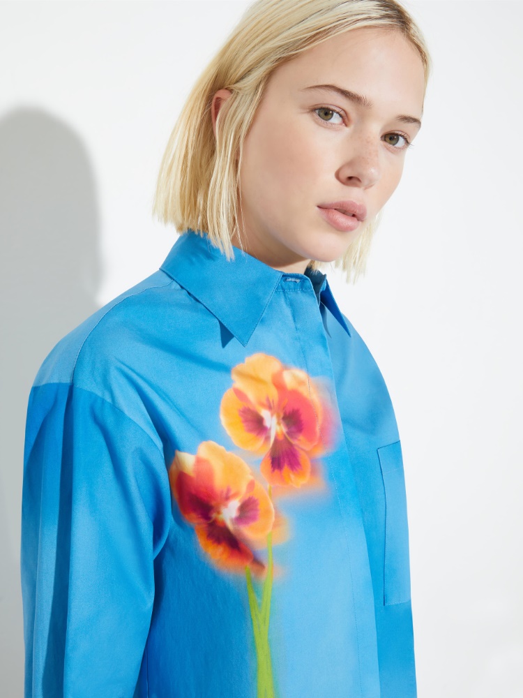 Oversize-Hemd aus Baumwollpopeline - MAX&Co. - 3