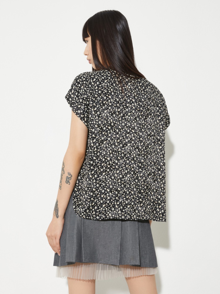 Hemd aus Jacquard mit Blumenprint - MAX&Co. - 2