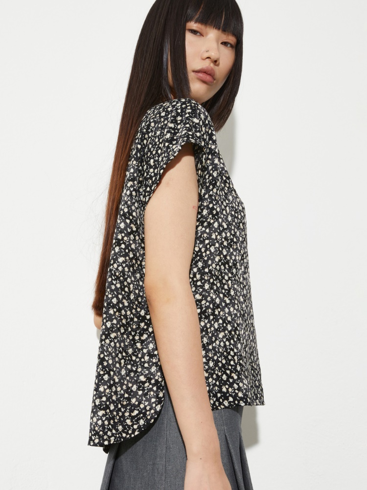 Hemd aus Jacquard mit Blumenprint - MAX&Co. - 3