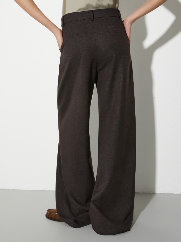 Wide-leg wool-blend trousers - MAX&Co. - 2