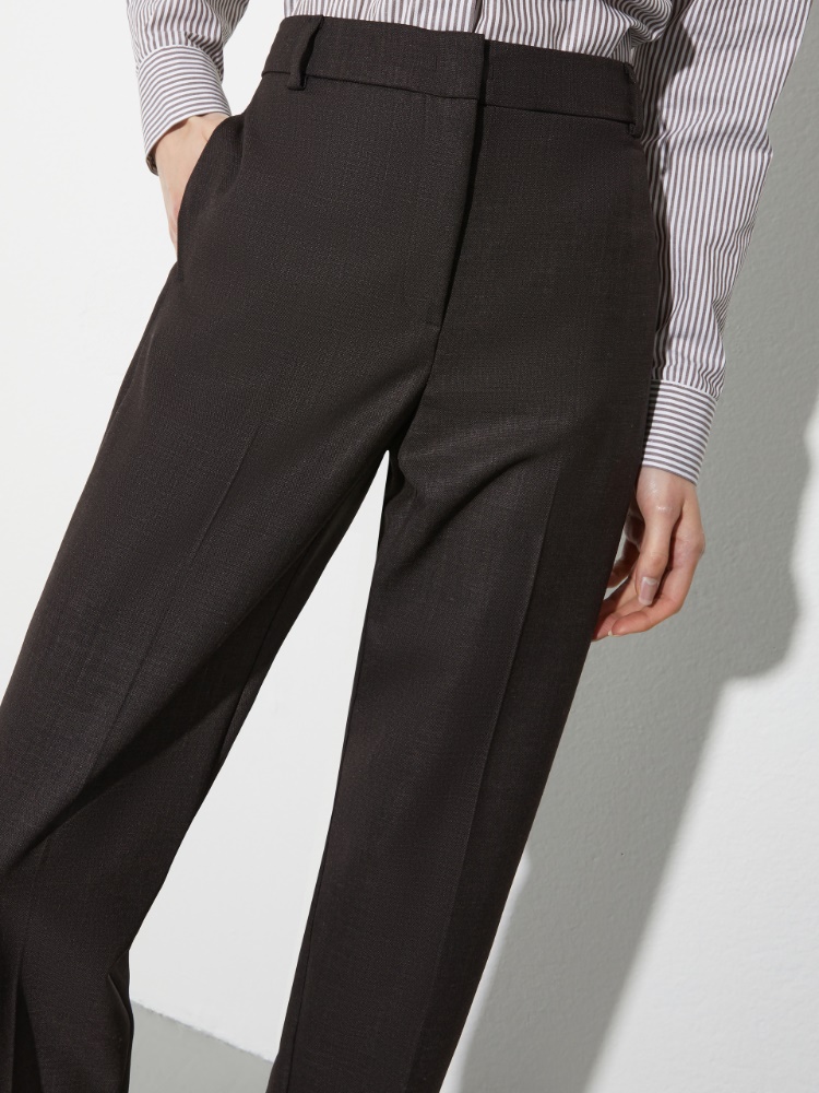 Slim-fit wool-blend trousers - MAX&Co. - 3