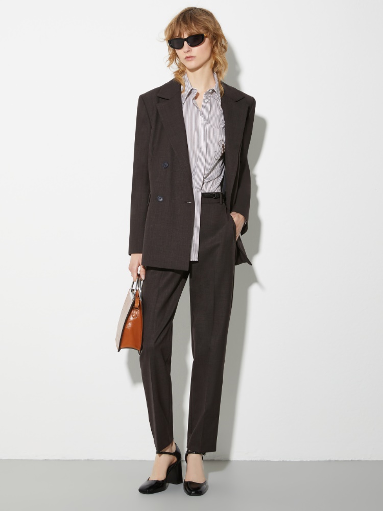 Slim-fit wool-blend trousers - MAX&Co. - 4