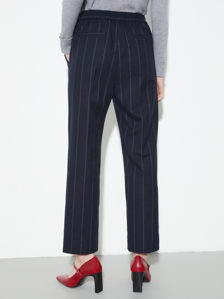 Flanellhose mit Nadelstreifen - MAX&Co. - 2