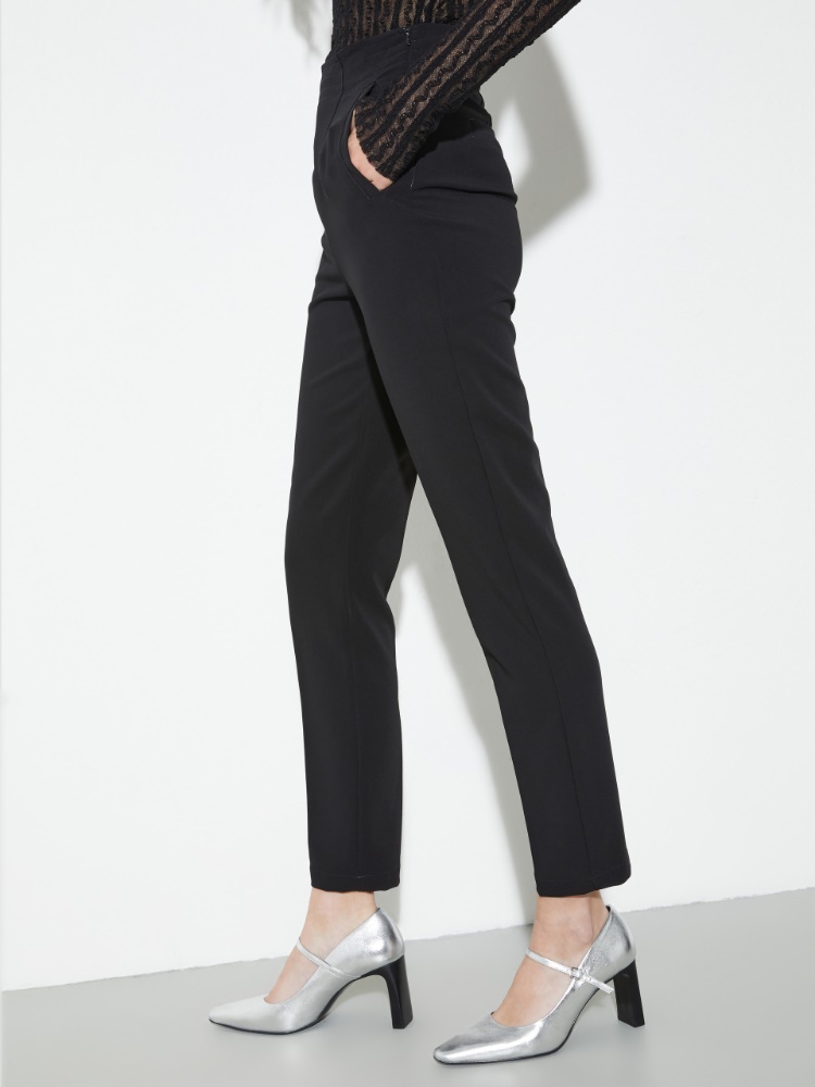 Slim-fit technical-fabric trousers - MAX&Co. - 3