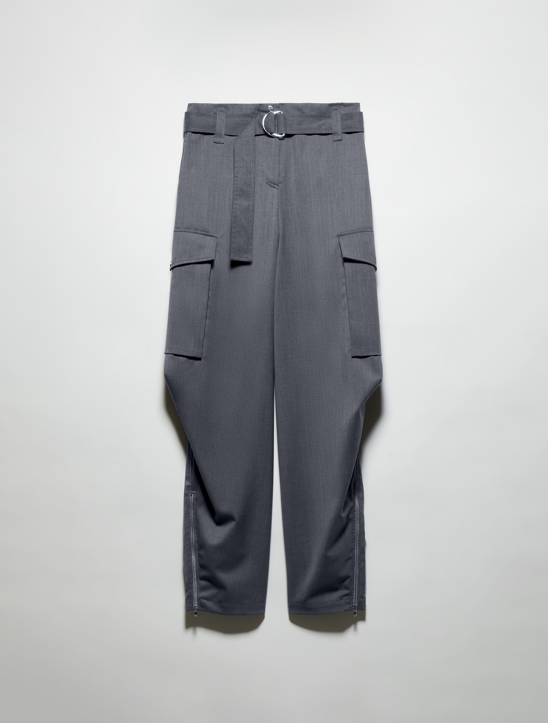 Sartorial Shifts cargo trousers - MELANGE GREY - MAX&Co. - 5