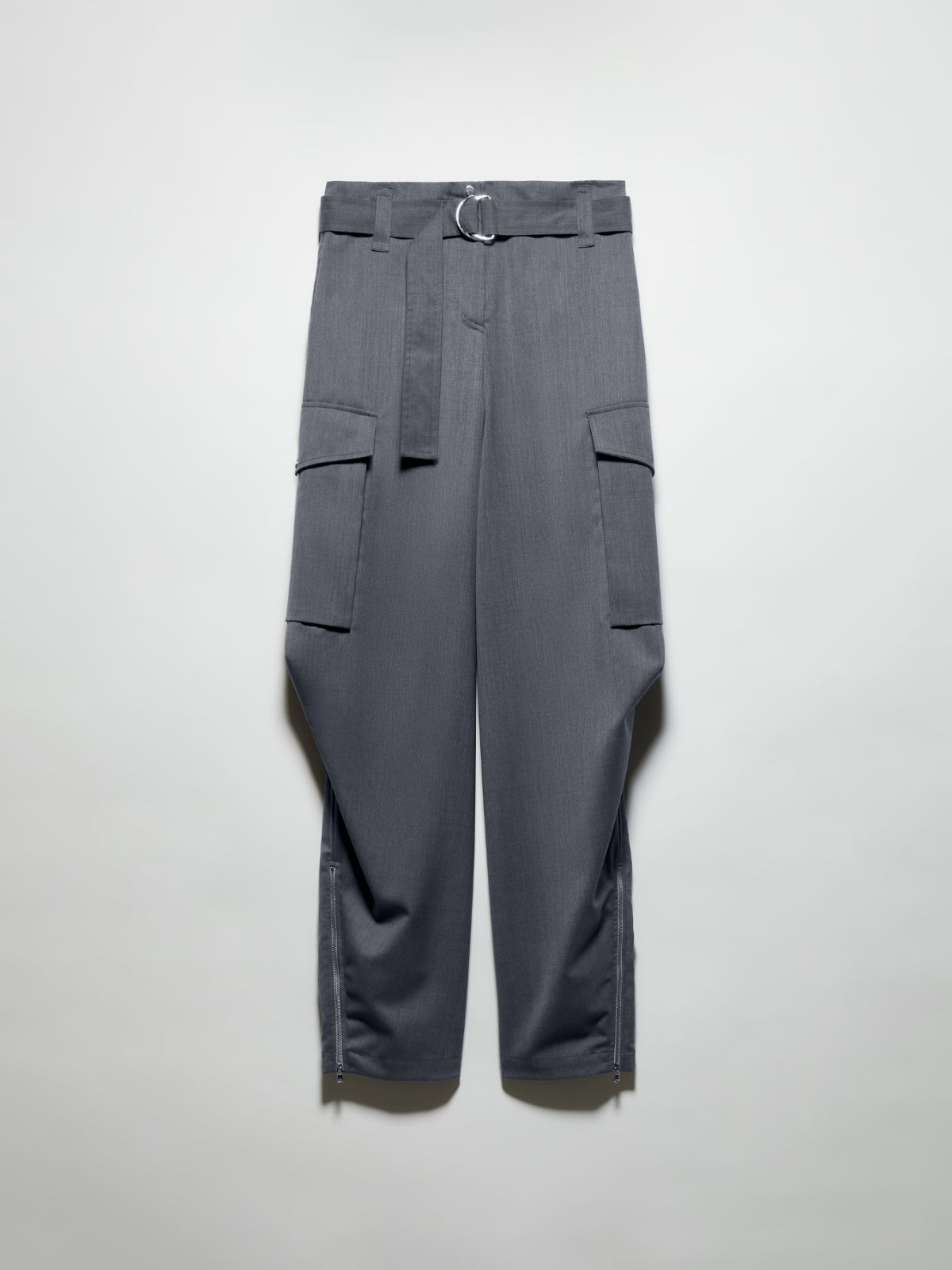Sartorial Shifts cargo trousers - MELANGE GREY - MAX&Co. - 5