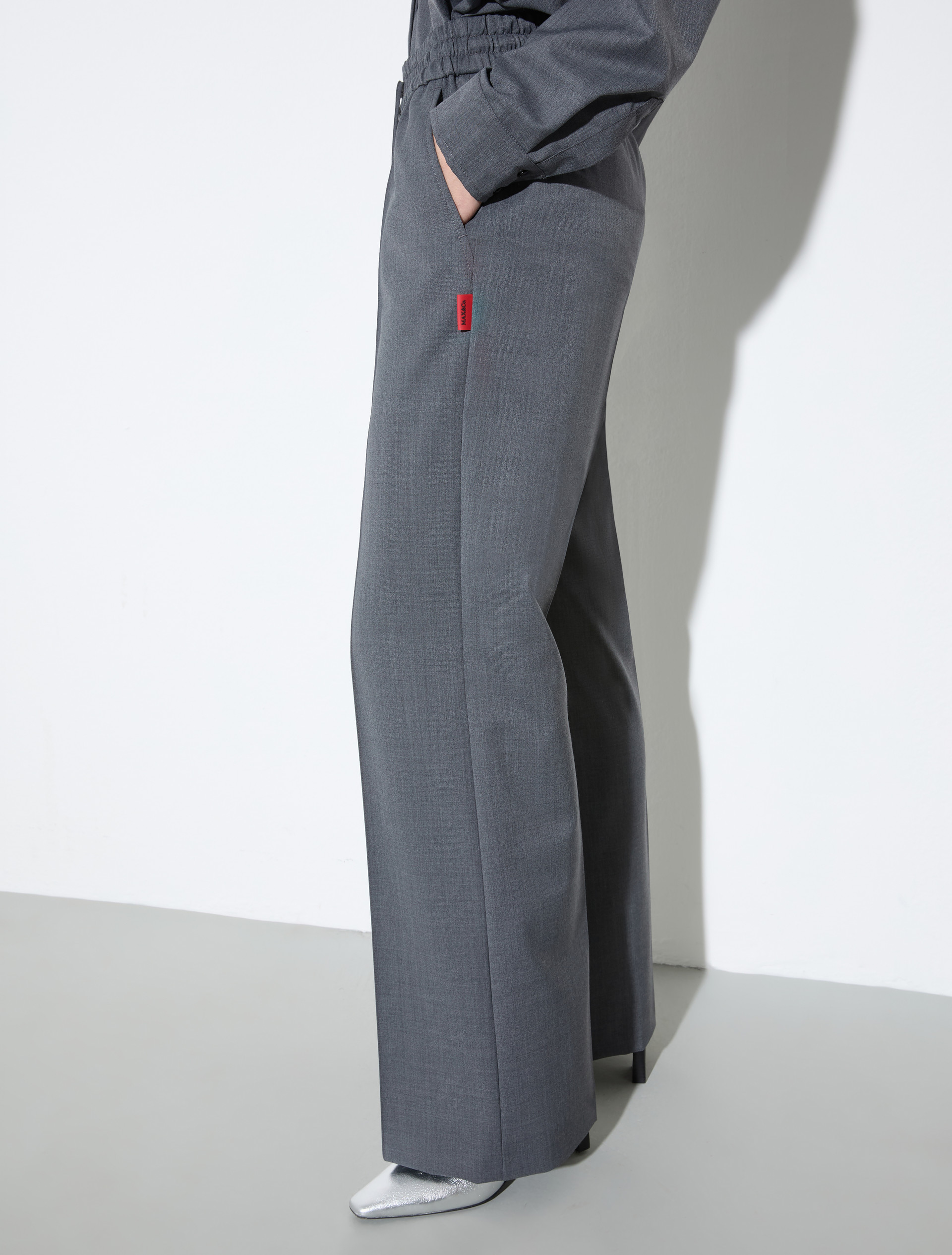 Pantaloni jogger Sartorial Shifts - GRIGIO MELANGE - MAX&Co. - 3