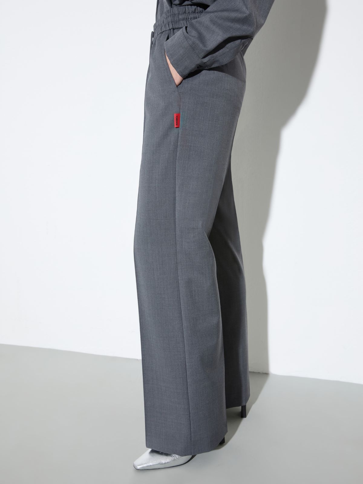 Pantaloni jogger Sartorial Shifts - GRIGIO MELANGE - MAX&Co. - 3