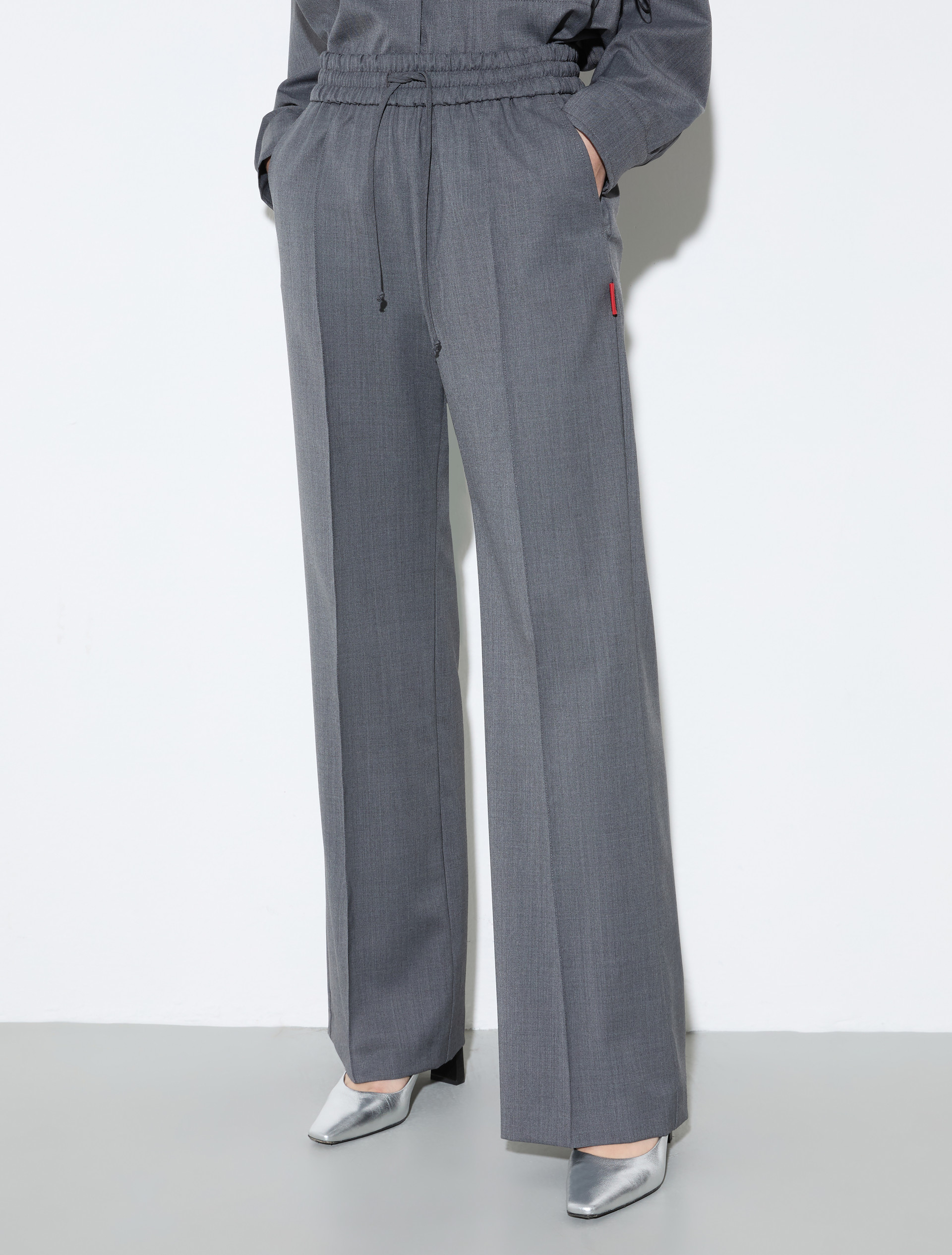 Pantaloni jogger Sartorial Shifts - GRIGIO MELANGE - MAX&Co.