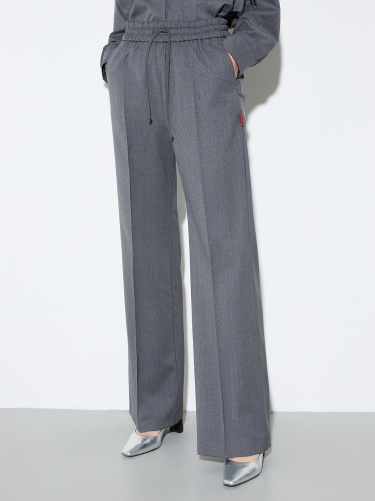 Pantaloni jogger Sartorial Shifts - GRIGIO MELANGE - MAX&Co.