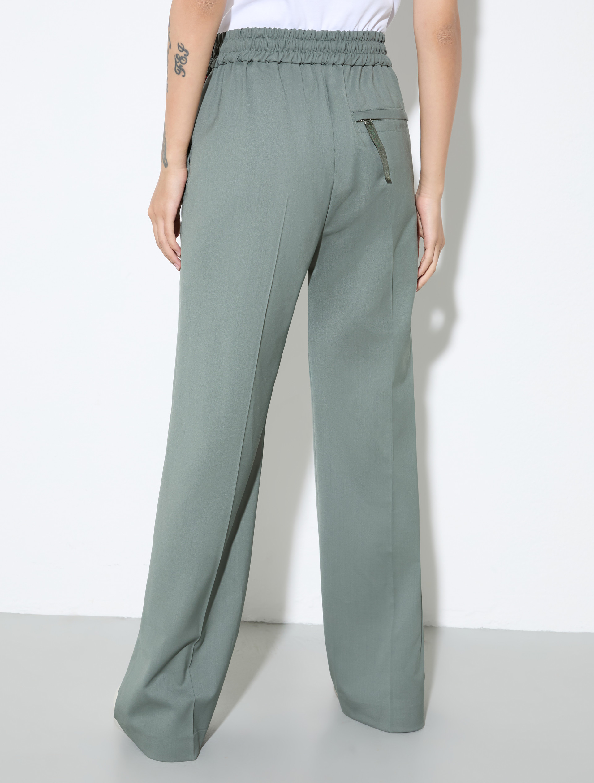 Pantaloni jogger Sartorial Shifts - VERDE - MAX&Co. - 2