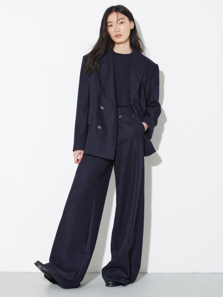 Wide-leg wool-blend trousers - MAX&Co. - 4