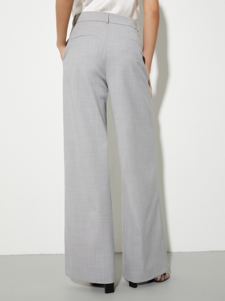 Wide-fit wool-blend trousers - MAX&Co. - 2