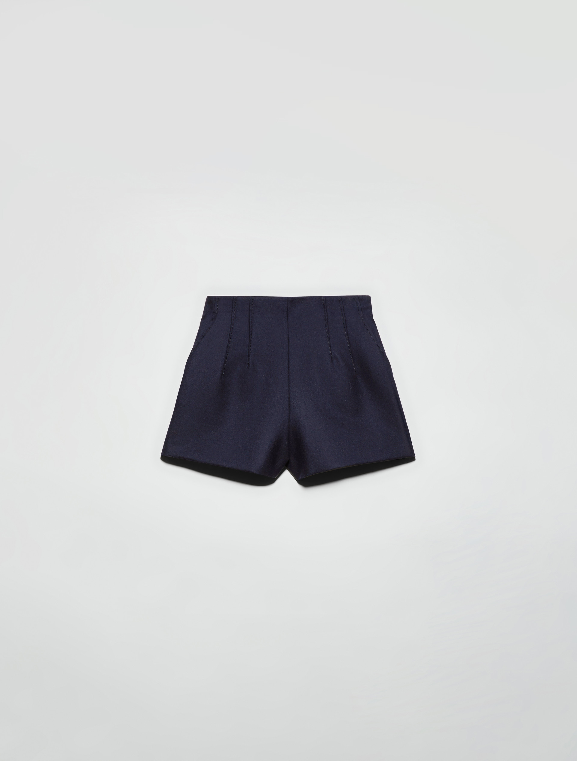 Wool-blend shorts, navy | MAX&Co. Wool-blend shorts - NAVY - MAX&Co. - 5